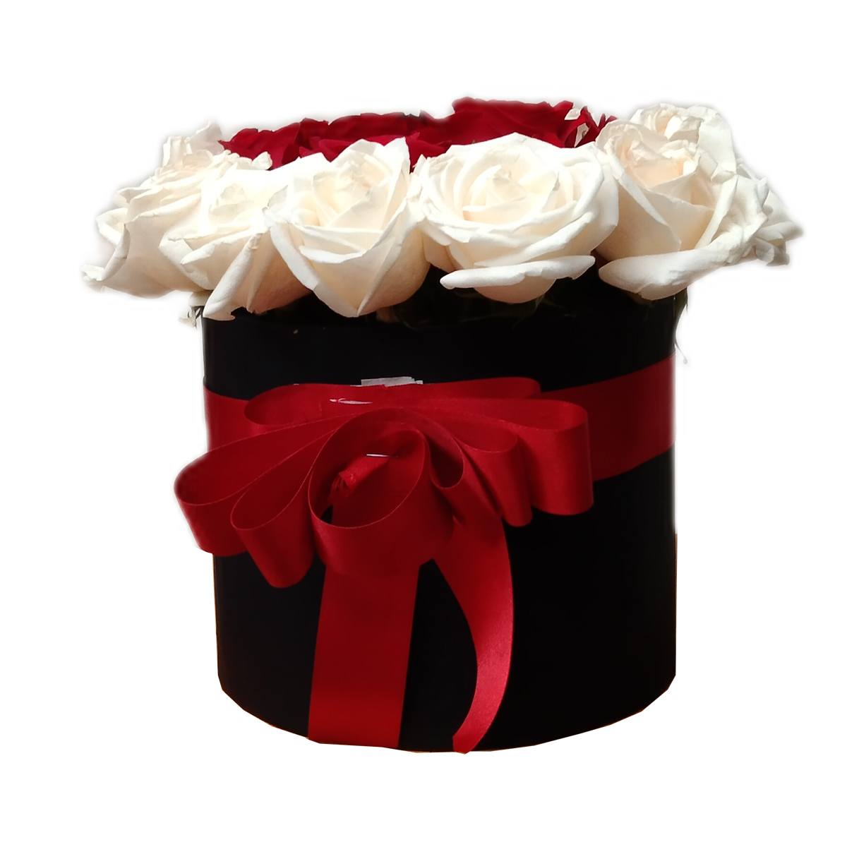 Caja De Rosas Cilindro ENAMORADOS - Imagen 2