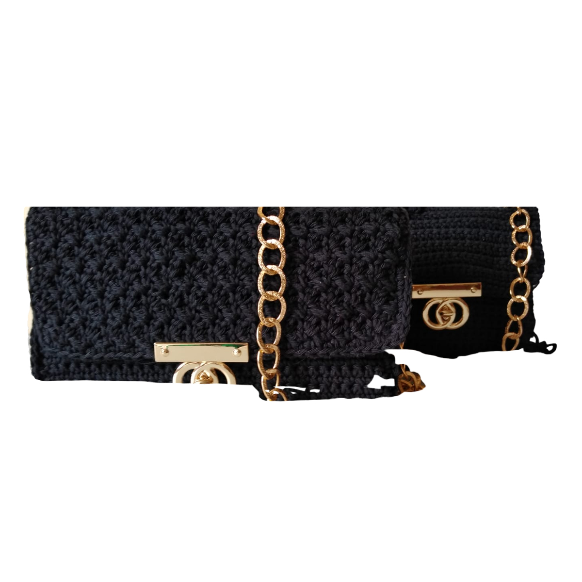 Bolsos elegantes tejidos a mano - Imagen 9